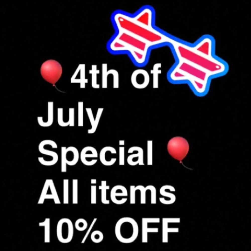 Everthing 10% OFF!